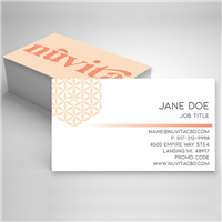 Nuvita Flower Business Card Design